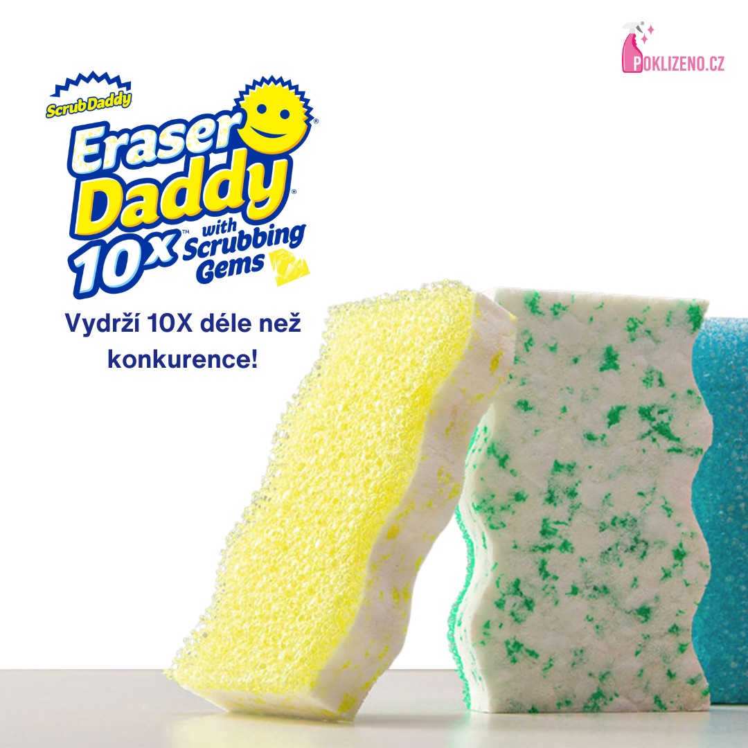 Eraser Daddy - Magická houbička od Scrub Daddy